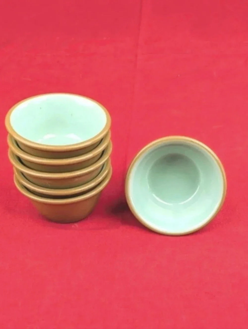 Vintage Chateau Buffet Set of 6 Ramikens For Kitty Rescue!